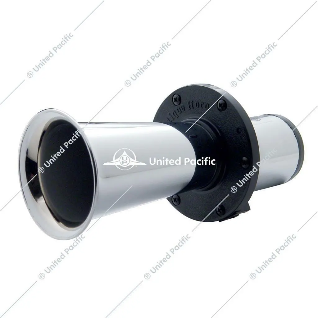 Chrome Vintage Ah-Ooh-Gaa Horn Retro New 12 Volt Electric Universal Car 46138 1
