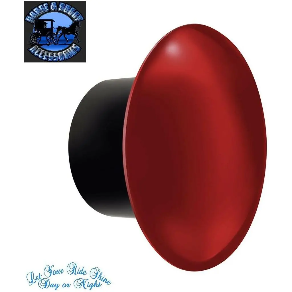 Aero Full-Moon Rear Axle Cover Kit Matte Red Universal Up-10346 1