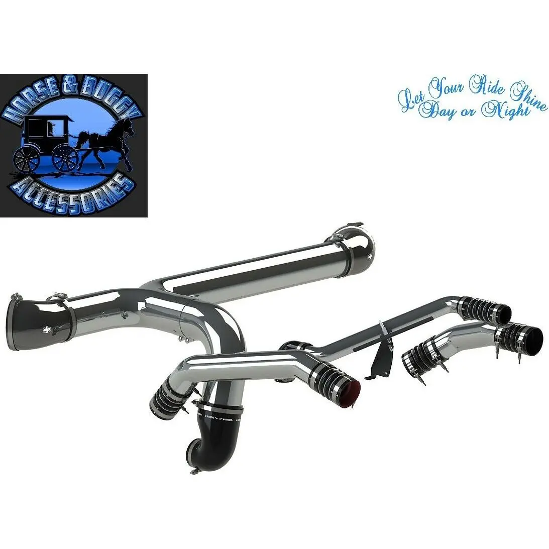 Aik-Kww18-X15 Kenworth 2018+ W900l Air Intake Kit Cummins X15 1