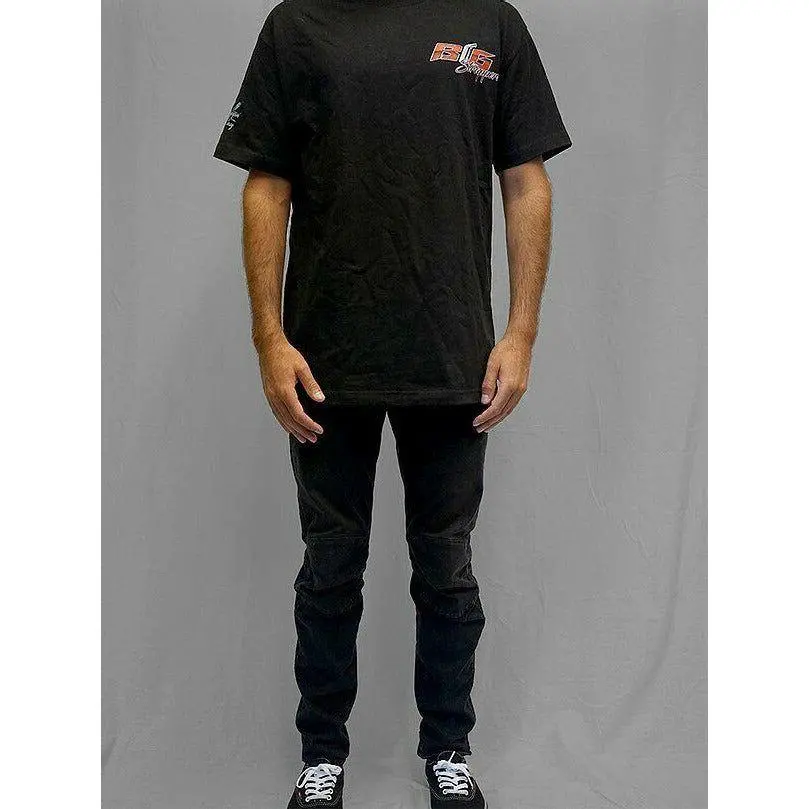 Big Strappers Long Haul Series Peterbilt Pride N First Class T-Shirt Black & Red 3