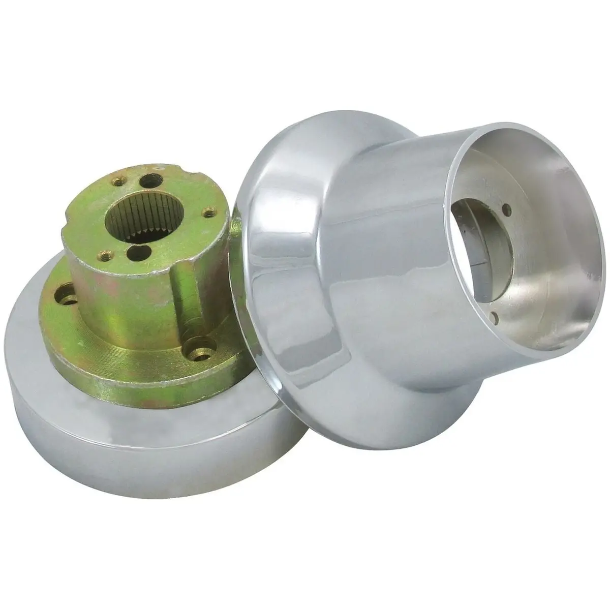 803 Chrome Hub Adapter For 3 Hole Series Freightliner (1989-2006) All Models New 1