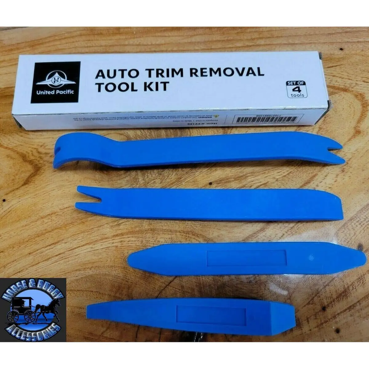 Auto Trim Removal Pry Tool Kit 4Pcs/Kit Blue Door, Interior, Exterior Trim 99135 1