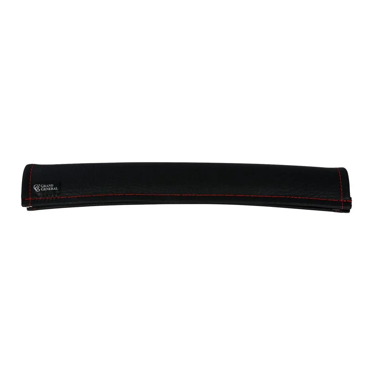 #99666 17" Long Gear Shifter Cover Black W/Red Stitching Truck Peterbilt Kenworth 1