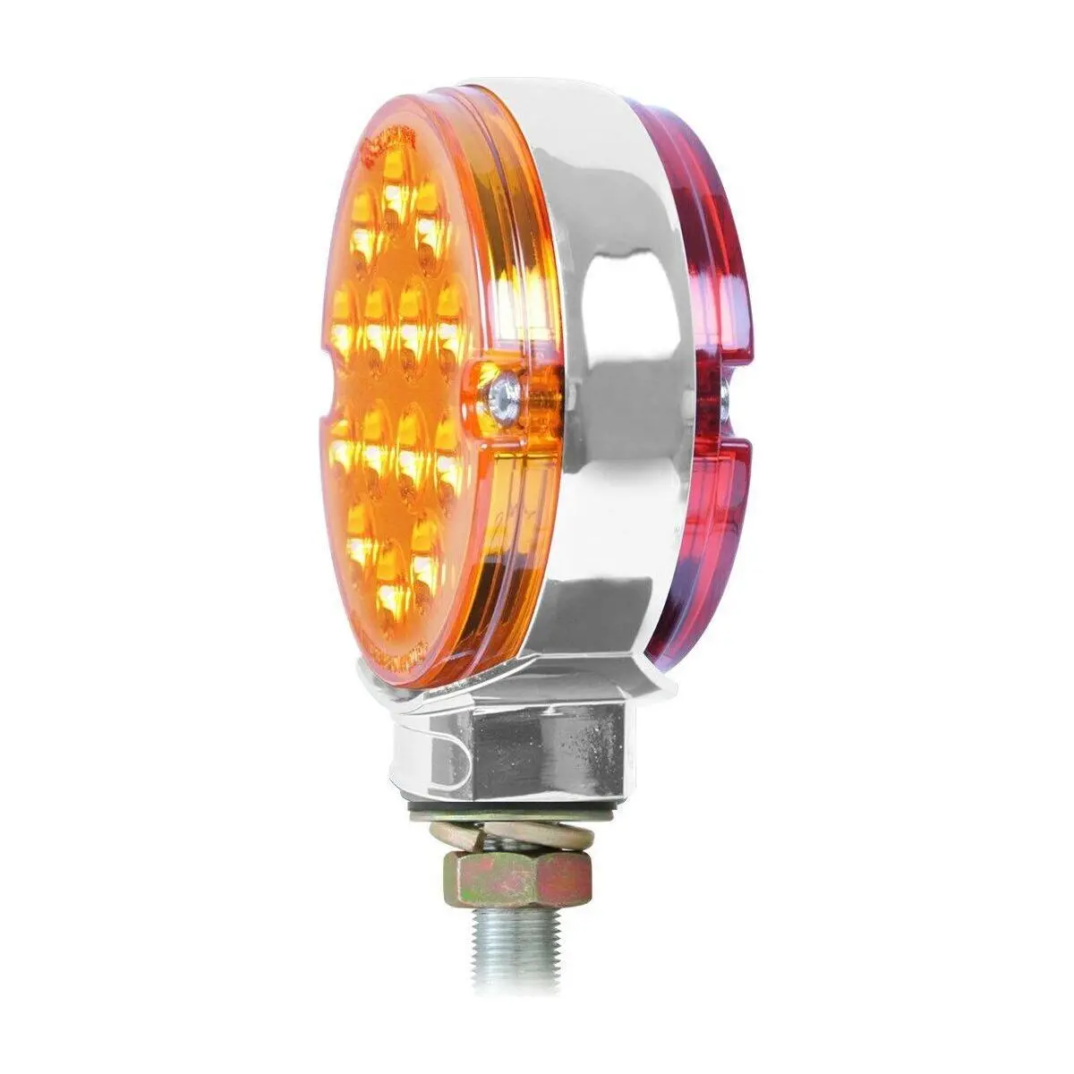 3" Double Face Pearl Led Popsicle Light Red/Yellow Amber Turn Signal #75190 1