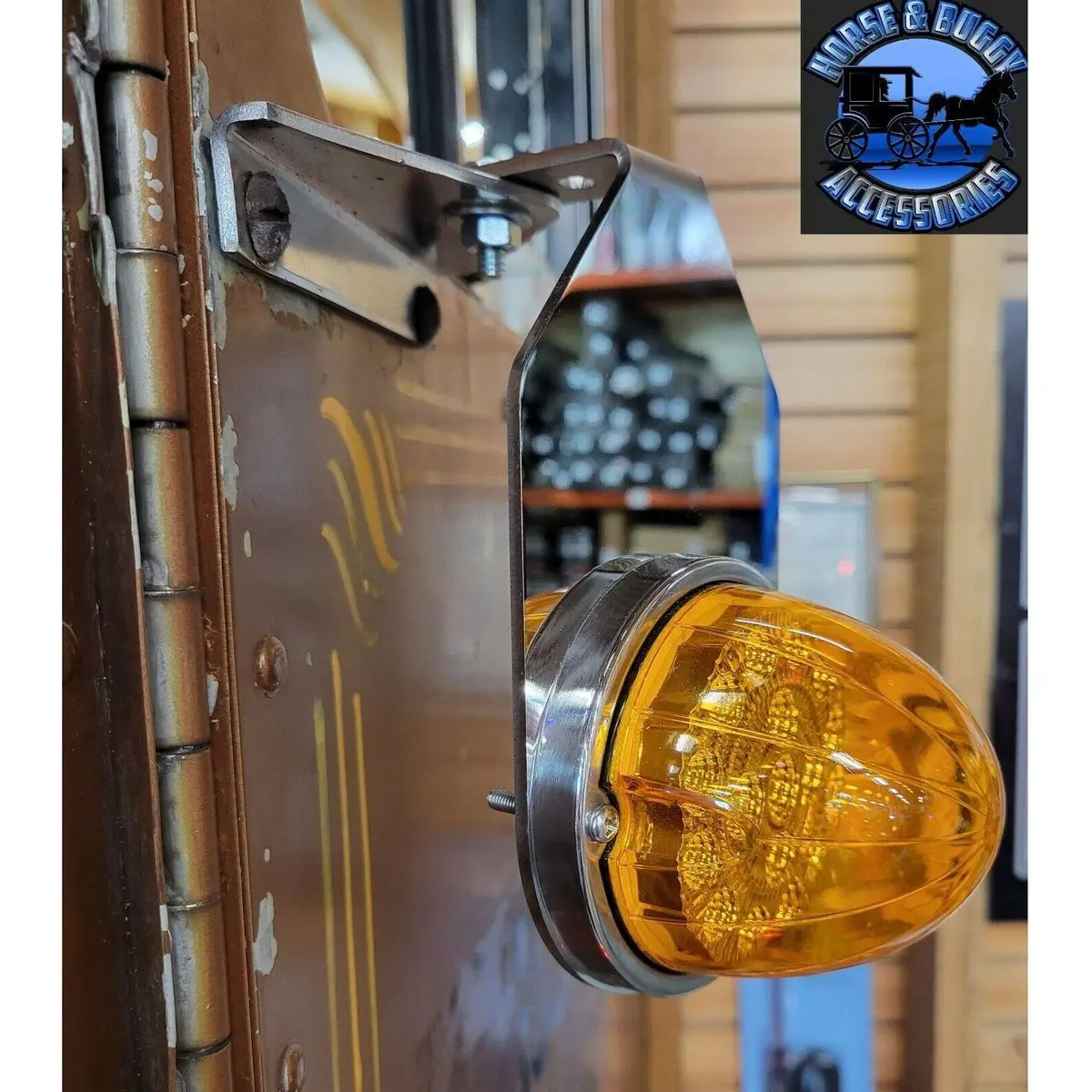 Custom Watermelon Turn Signal Brackets Stainless Universal Sold Individually 1Pc Ss-1002 1