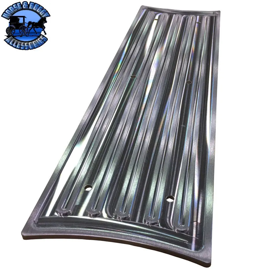 Ic997003-11   6'' X 30'' Polished Alum Rect. Step Plate 1