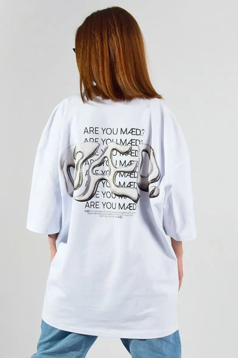 Mæd Liquid T-Shirts - White 1