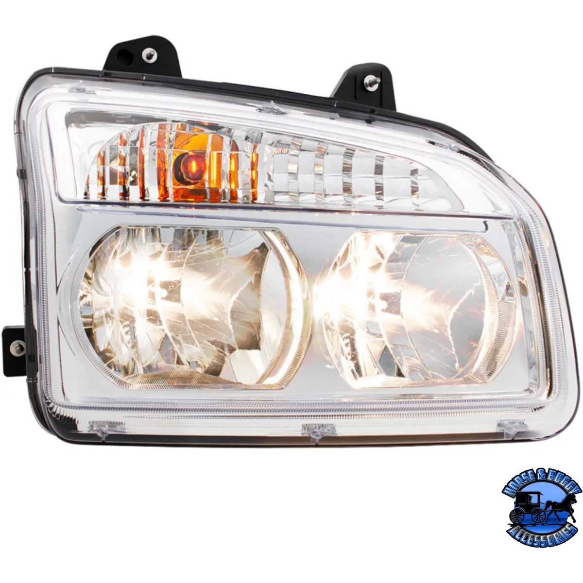 Headlight Assembly For 2015-2025 Kenworth T880 (Choose Side) 2