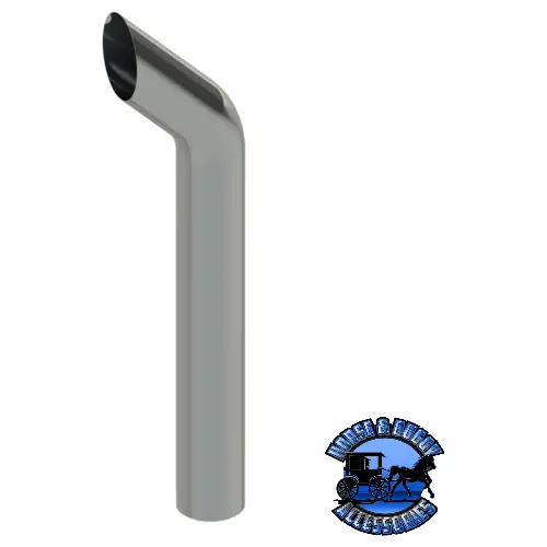307A-120-1103 7"X120" Bullhorn Exhaust Stack 1
