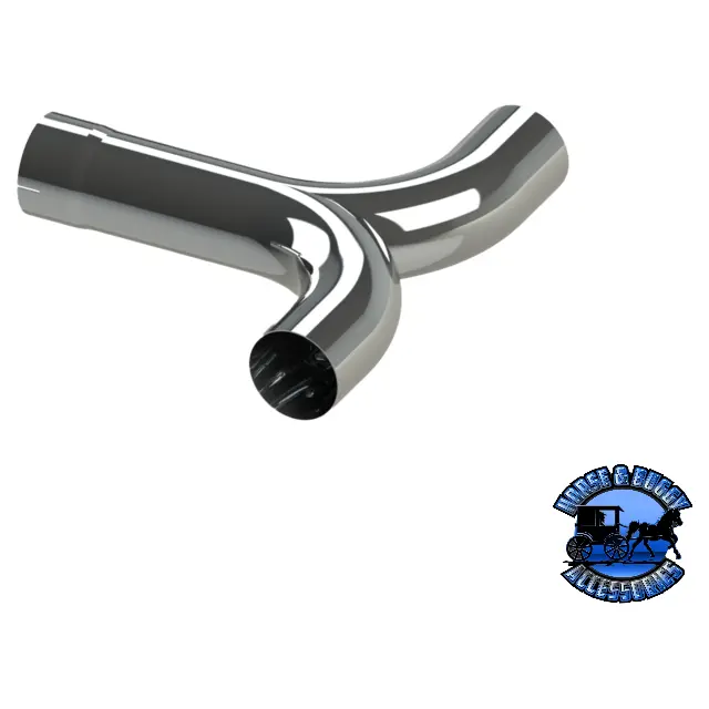Y9005-A24-A15-1103 5" Dia. 24"X15" Y-Pipe 1
