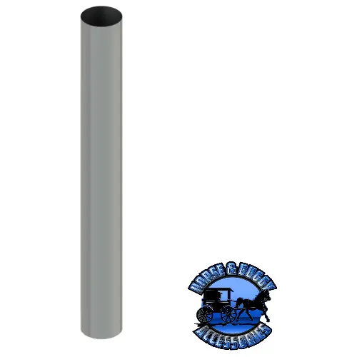405A-096-1103 5"X96" Flat Top Exhaust Stack 1