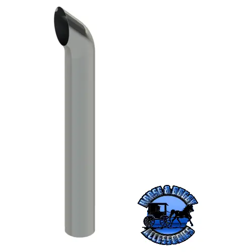 605A-060-1103 5"X60" West Coast Curved Exhaust Stack 1
