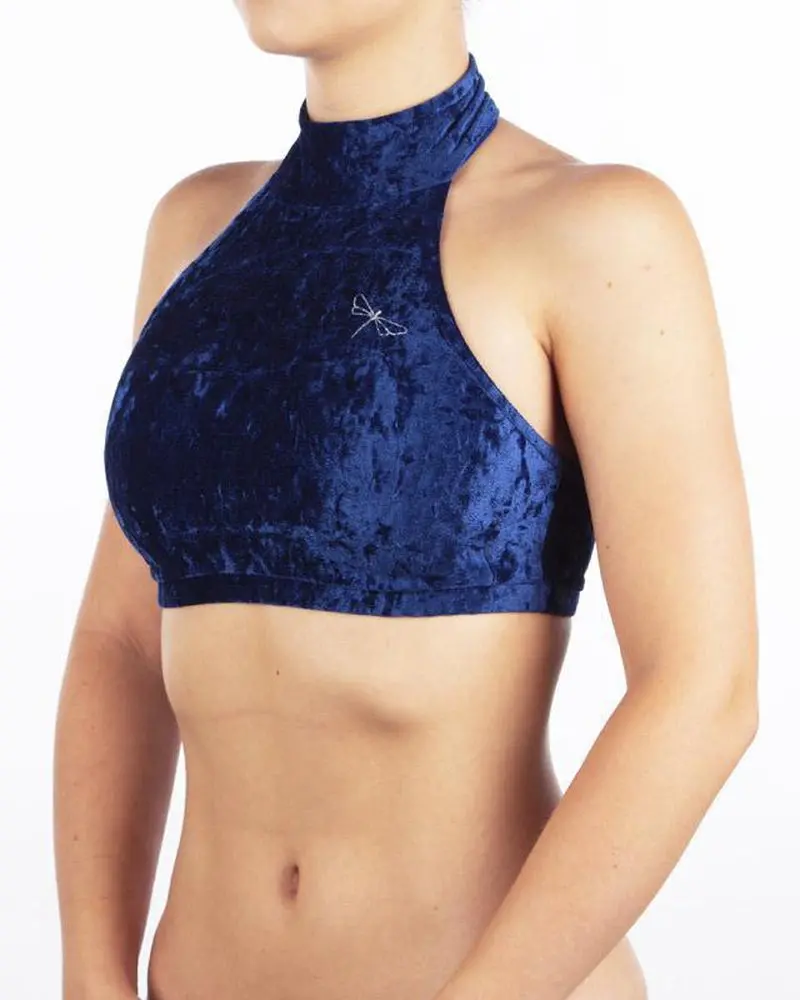 Dragonfly Lisette Top - Velvet Blue 1