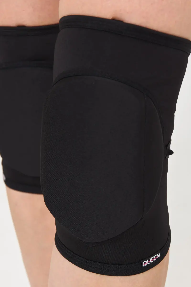 Queen Wear Classic Kneepads - Sleek Black 1