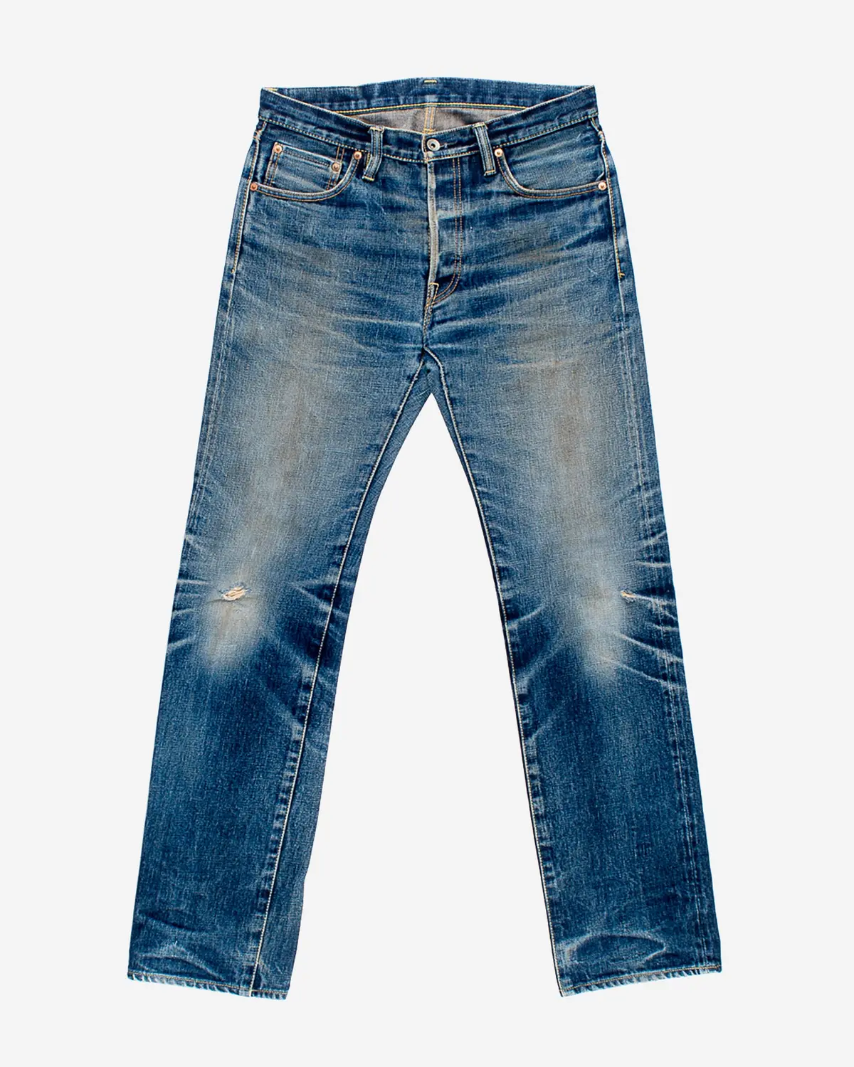 18Oz Vintage Selvedge Denim - Indigo 1