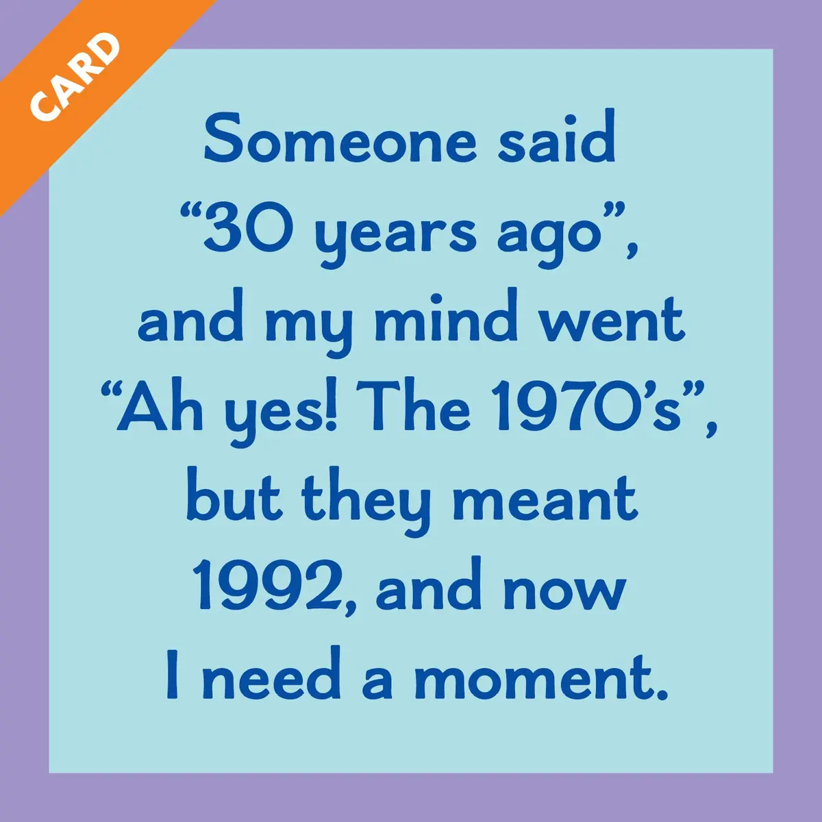 Card 30 Years | Funny Party Gift | Kitsch Greeting Cards 1