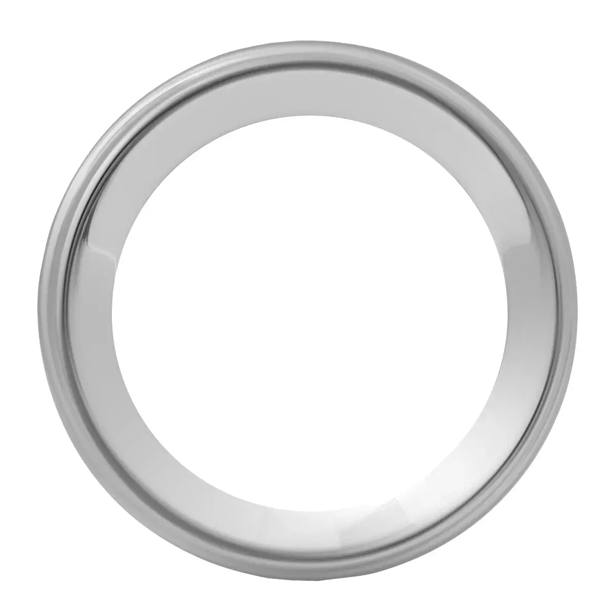 Cr. Steel Gauge Cover For Peterbilt Small Gauge #68162 1