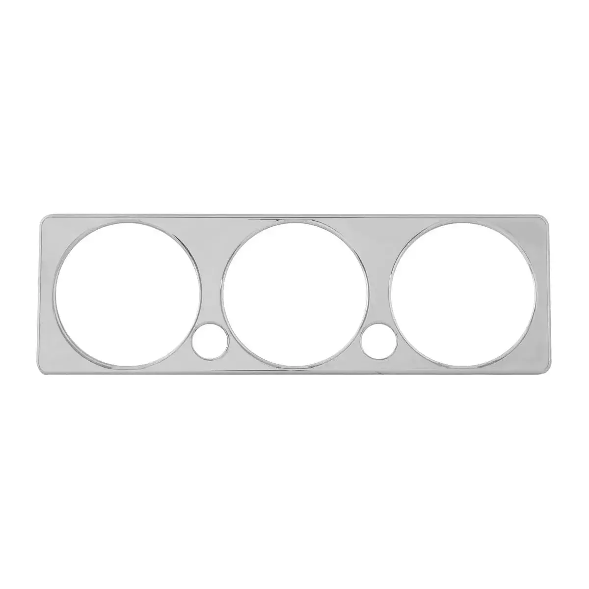 #68347 Chrome Plastic A/C Control Plate Cover For Peterbilt 2005+ 1