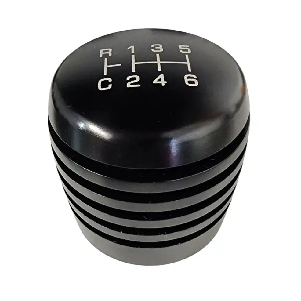 Factory Height 2021 2022 2023 2024 Bronco 6G 7 Speed Oe V2 Xbr-200 Black Grooved Cylinder Style Aluminum Heavy Weight Custom Shift Knob And Adapter 1