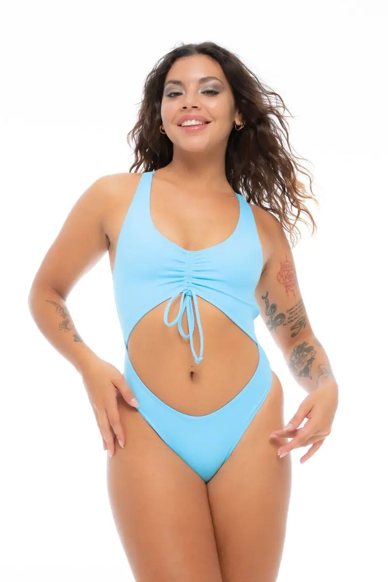 Nona Perkasa Hotline Bodysuit - Sky Blue 1