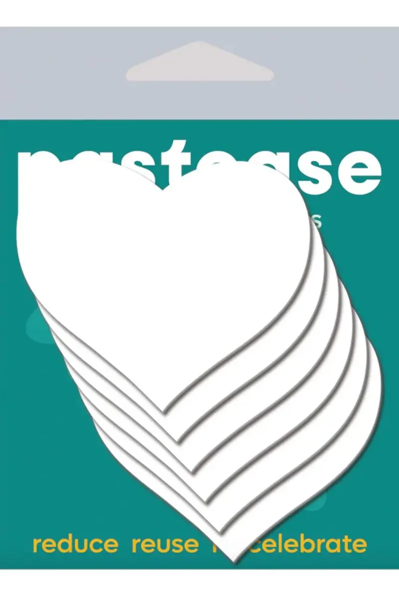 Pastease Sticky Back Refills 3 Pairs - Heart 1