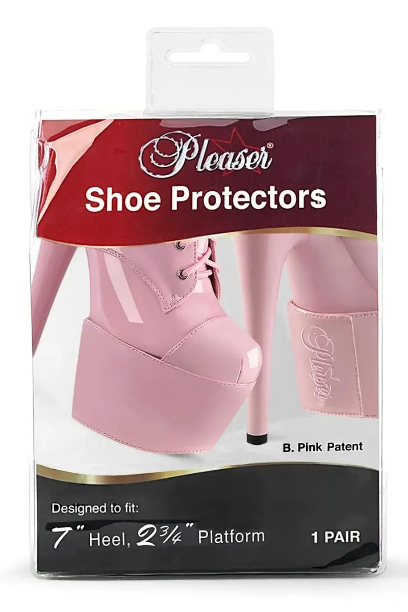 Pleaser Usa Shoe Protectors 7Inch - Patent Pink 1