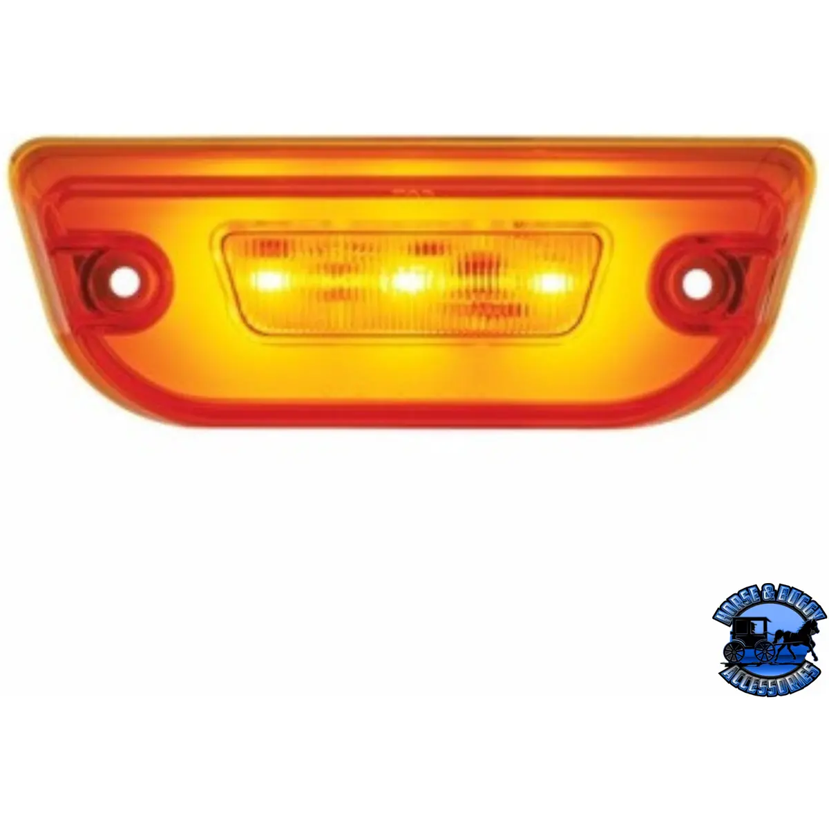11 Led Glolight Cab Light For Peterbilt 579 & Kenworth T680/T770/T880 (Choose Lens Color) 1