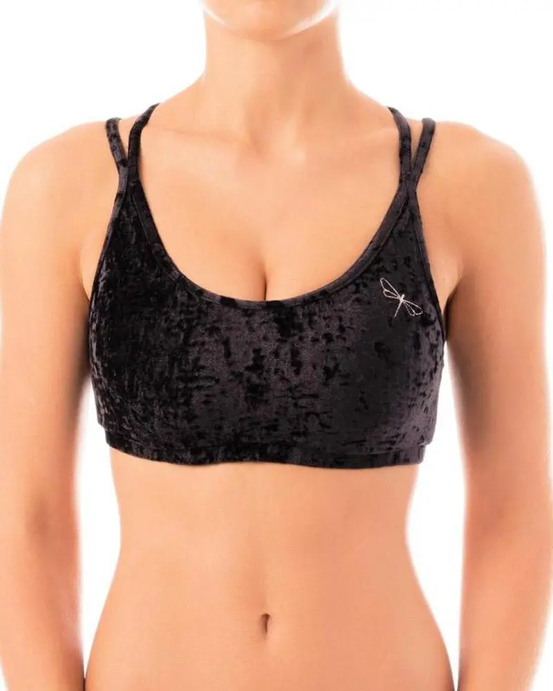 Dragonfly Nicole Top - Velvet Black 1