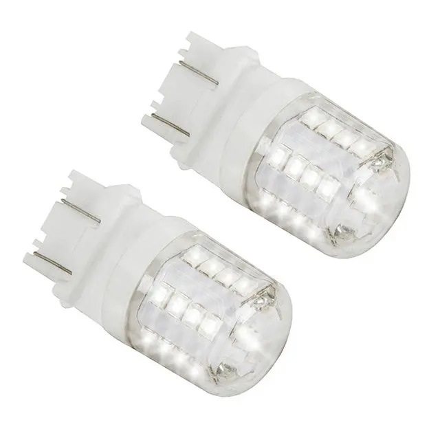 70652 #3156 White 27 Led W/Ceramic Tower Light Bulbs, 12V 1