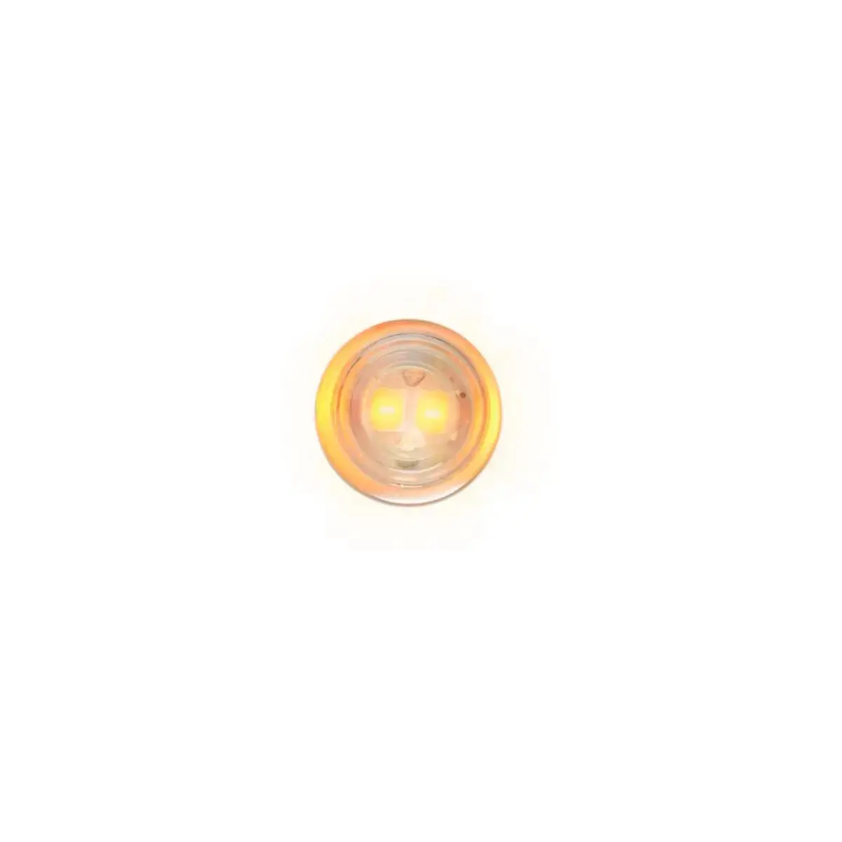 70670 #194 Amber 2 High Power Led Light Bulb, 12V 1