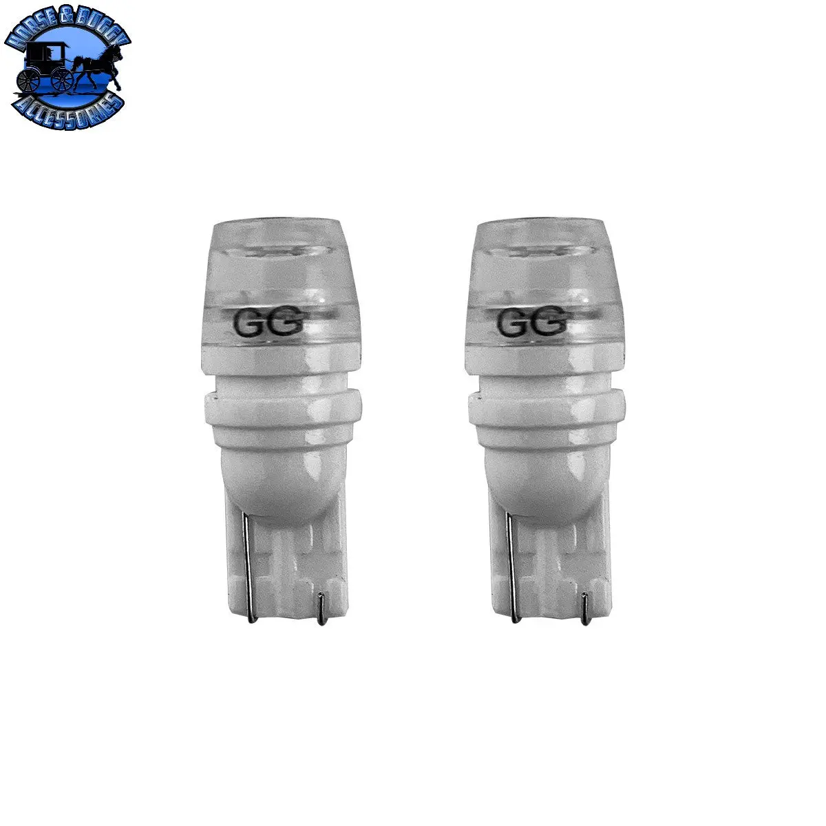 70675 #194 Warm White 2 High Power Led Light Bulb, 12V 1