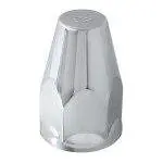 Cr. Plastic Classic Screw-On Nut Cvr W/Flange 33Mm X 3.25" 1