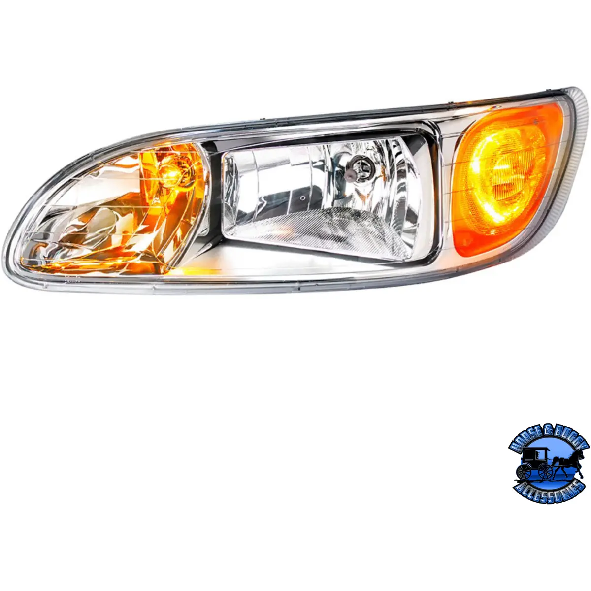 Headlight For 2008+ Peterbilt 382/384/386/387 (Choose Side) 1