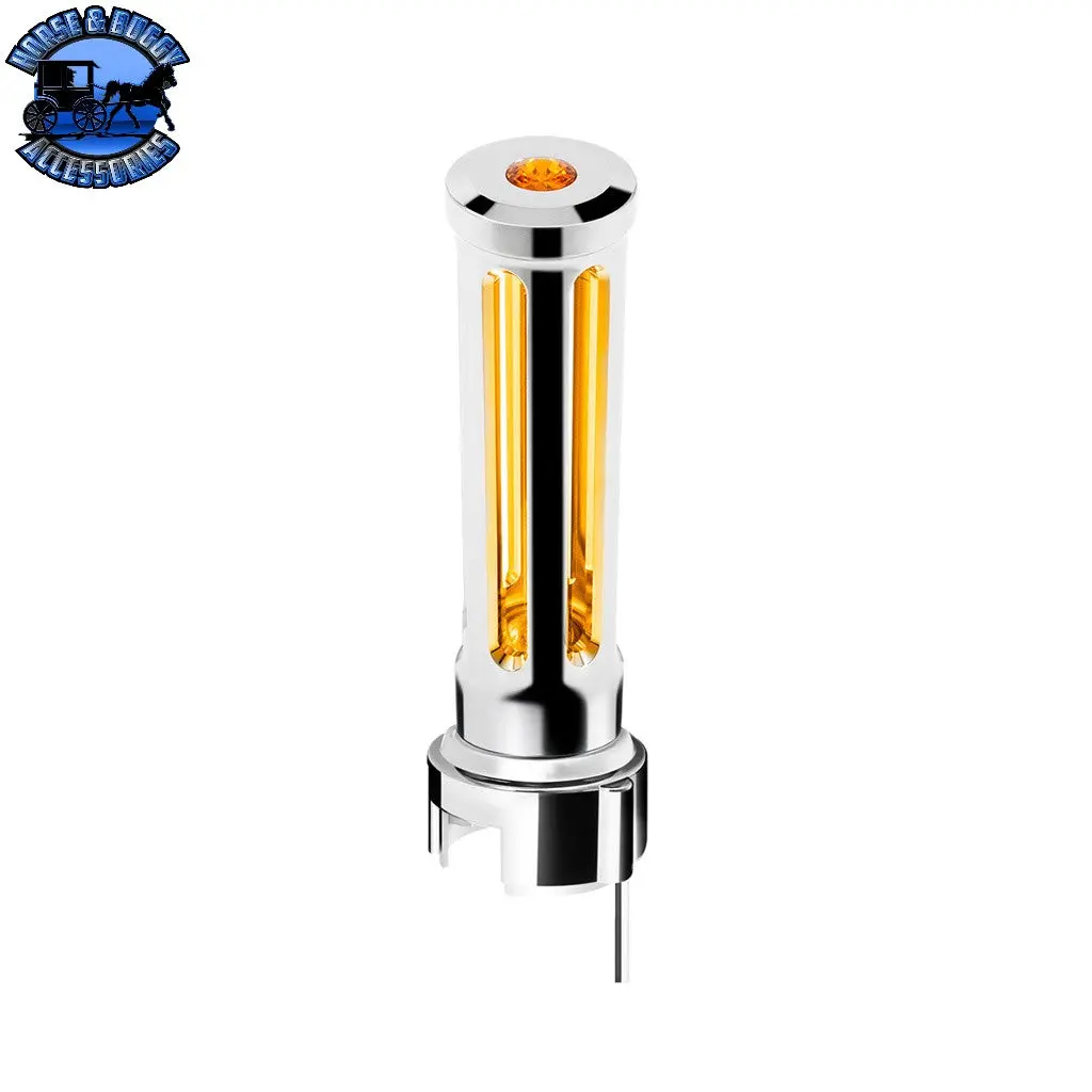 Thread-On Sonoma Style Gearshift Knob With Led 13/15/18 Speed Adapter (Choose Finish) (Choose Led Color) 1