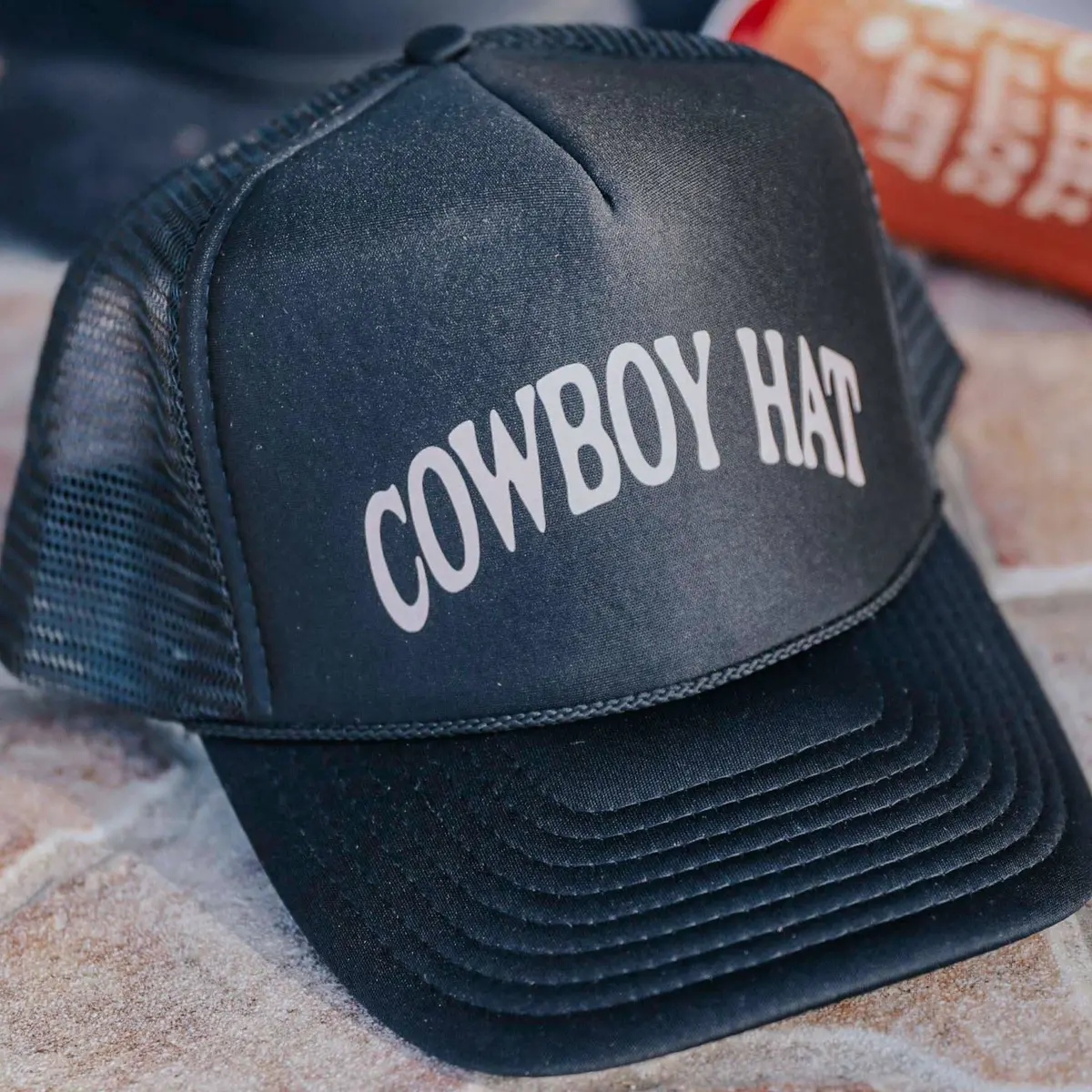 Cowboy Hat Trucker Hat At Bourbon Cowgirl 1