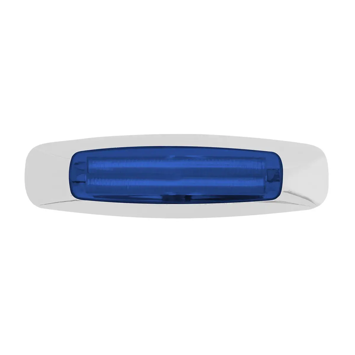 5-3/4" Rect. Prime Blue/Blue 4 Led Dual Function Int. Light 1