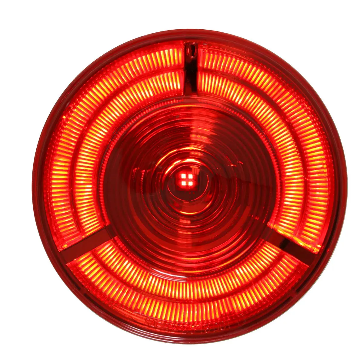 4" Prime Red/Red 7 Led Sealed Light 1