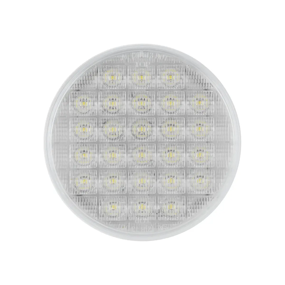 4" Smart Dynamic Amber/Clear 26 Led Sequential Sealed Light #74891 1