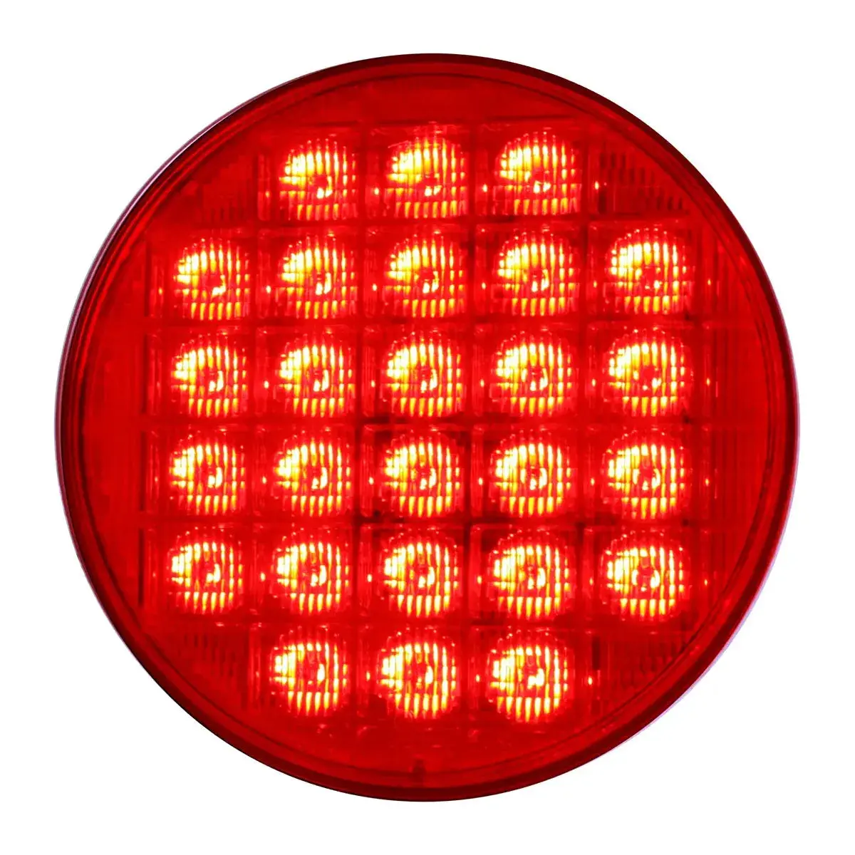 4" Smart Dynamic Red/Red 26 Led Sequential Sealed Light 1