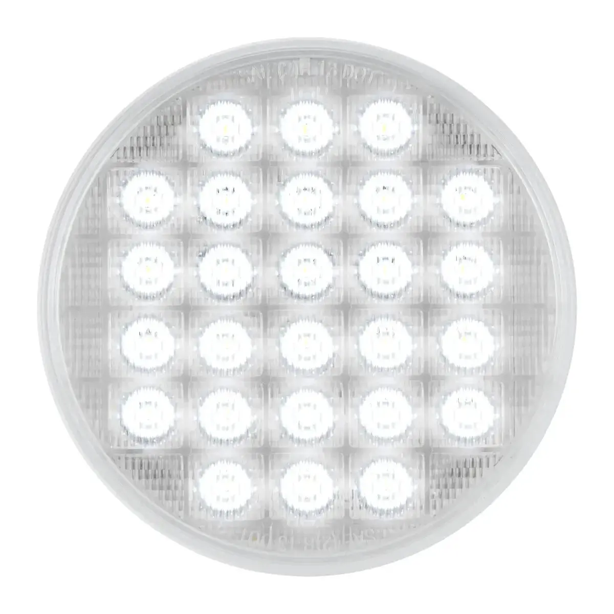 4" Non-Sequential White/Clear 26 Led Sealed Light 1