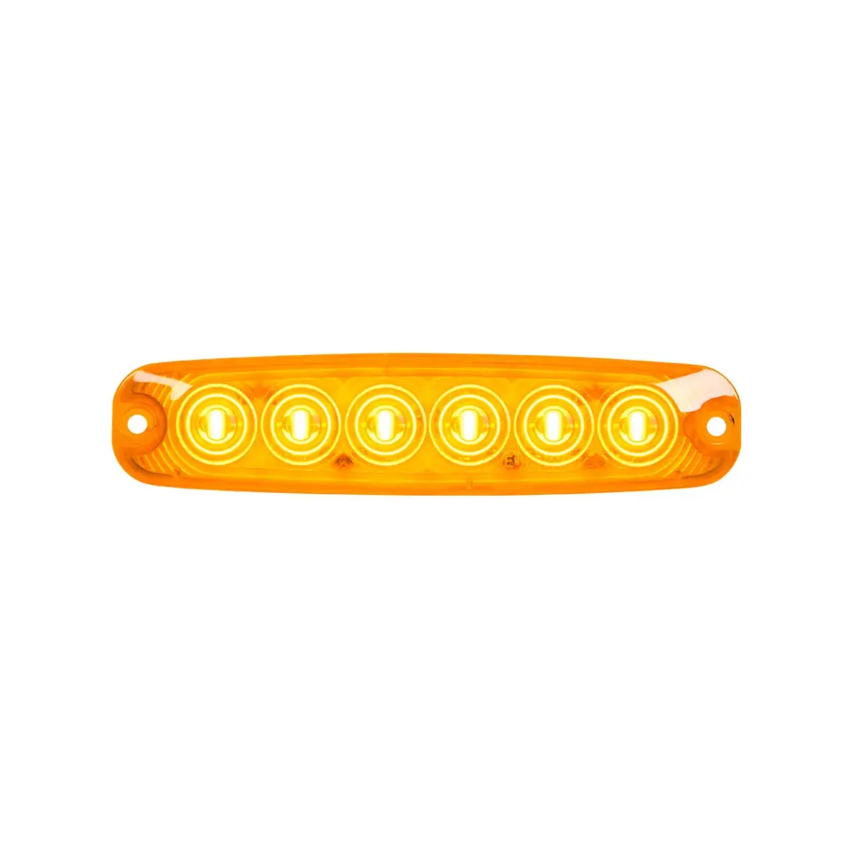 75860 Ultra Thin Led Light, Amber 1