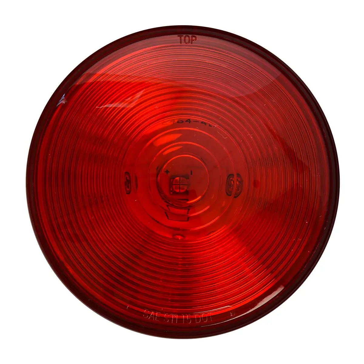 75922 One Led Series 4" Single Led Light, Red 1