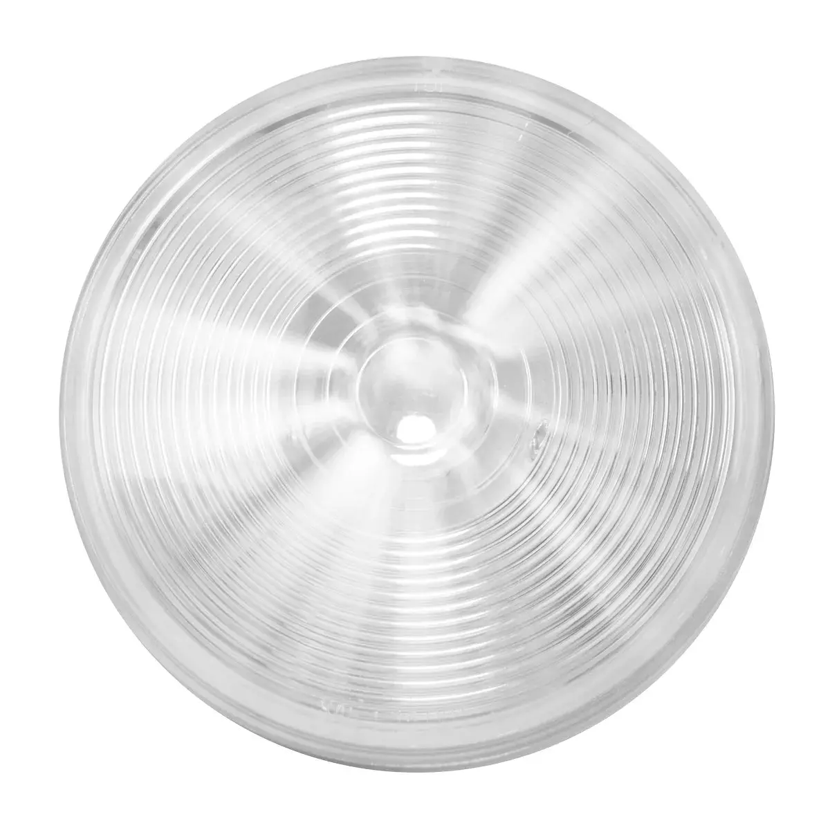 75924 One Led Series 4" Single Led Light, White/Clear 1