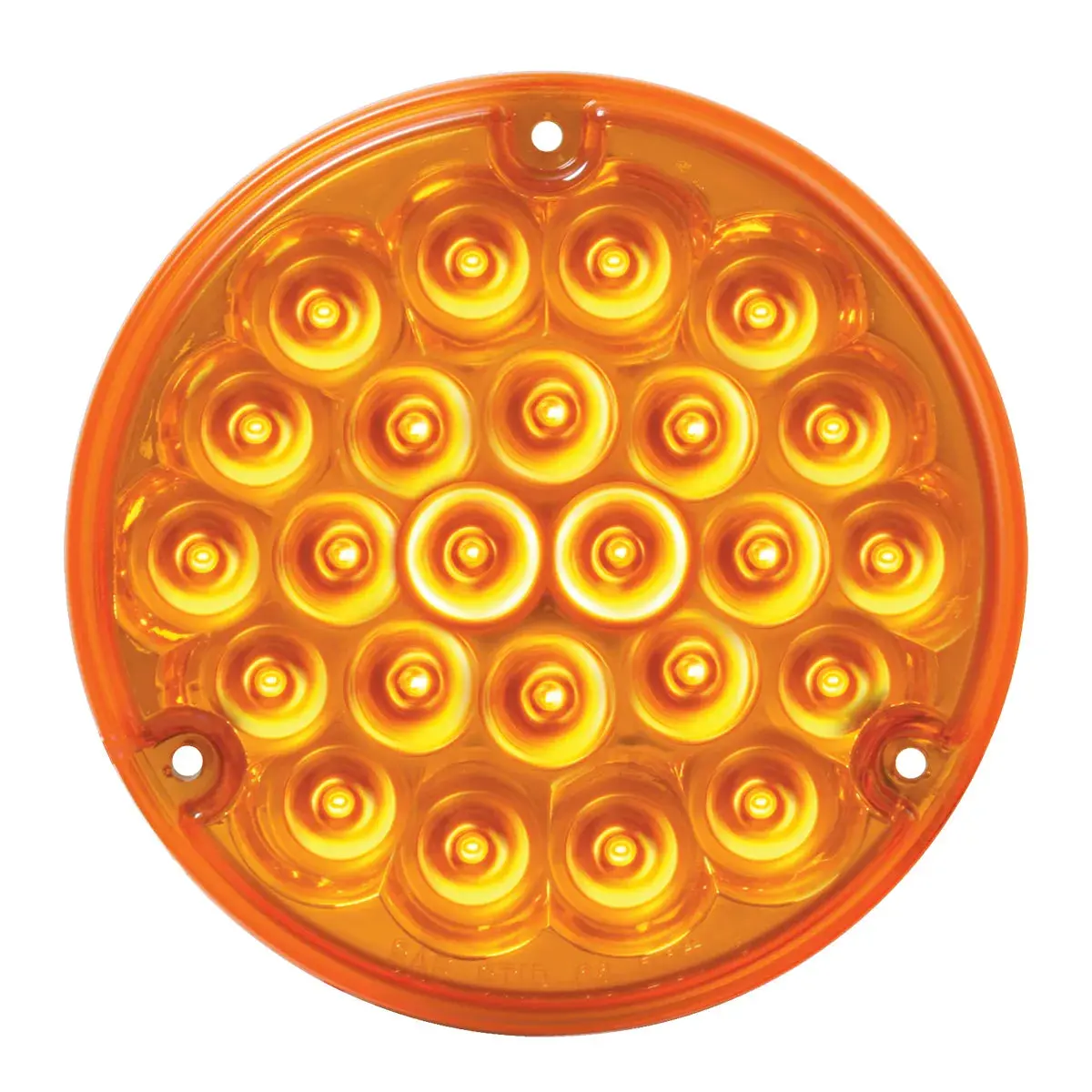 #76150 Pearl Series 4" Sleeper Led Light With #1156 Plug, Amber 1