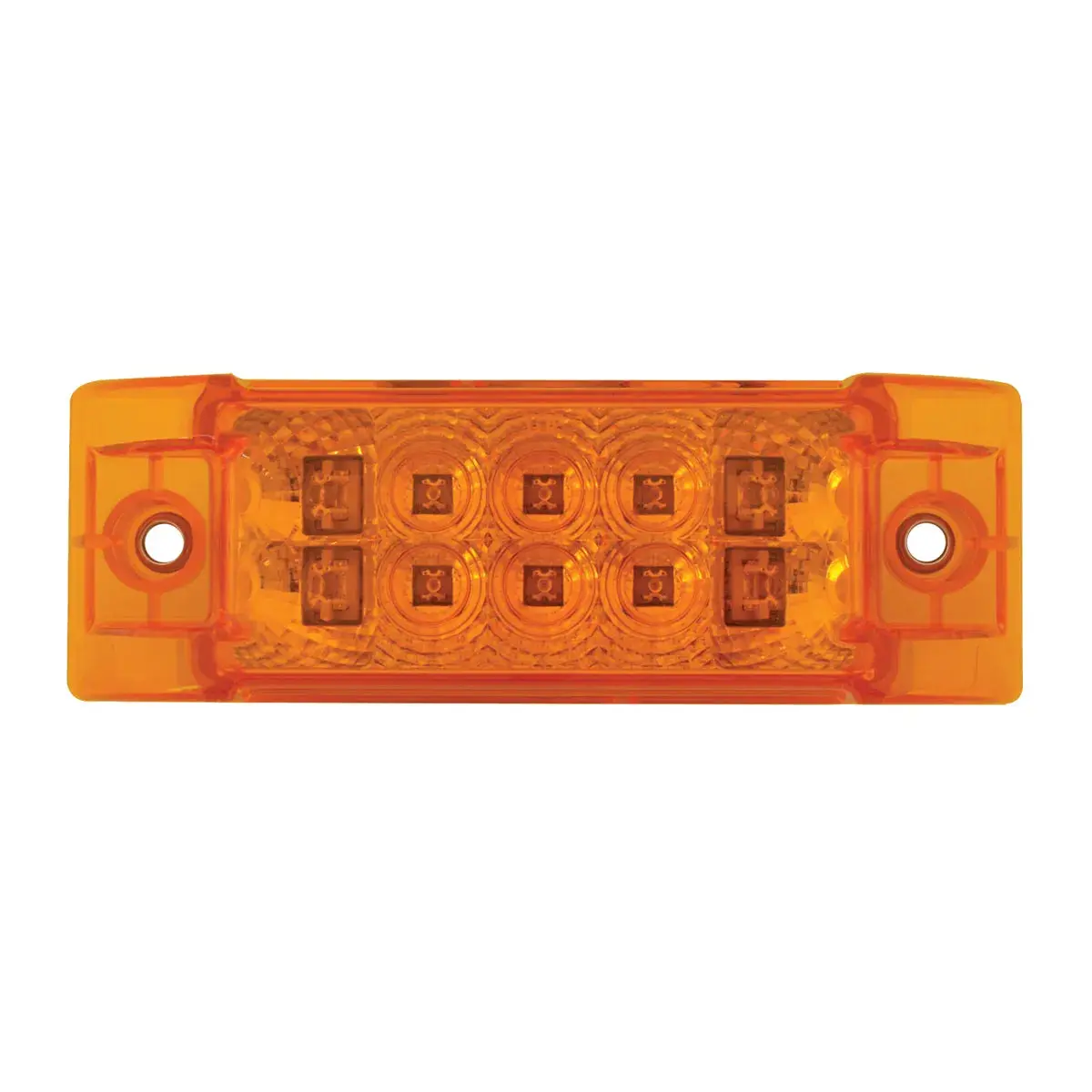 Rectangular Wide Angle Spyder Led Marker & Turn Light (Amber/Amber) #76210 1