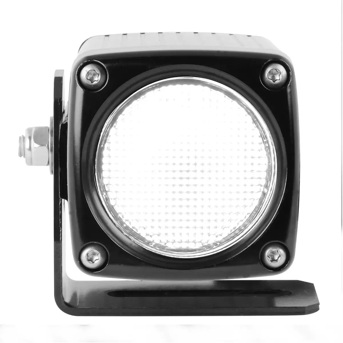 76365 Rect. Heavy Duty 1 Led Flood Work Light, 12~54V, 25W 1