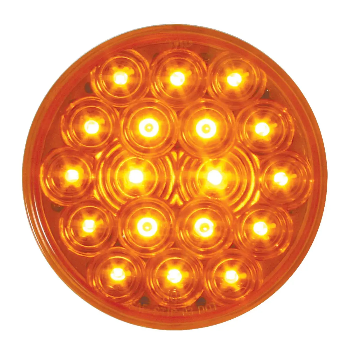 4" Fleet Amber/Amber 18 Led Sealed Light 1
