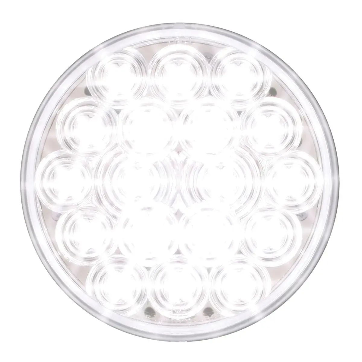 4" Fleet White/Clear 18 Led Utility/Int/Bu Sealed Light 1