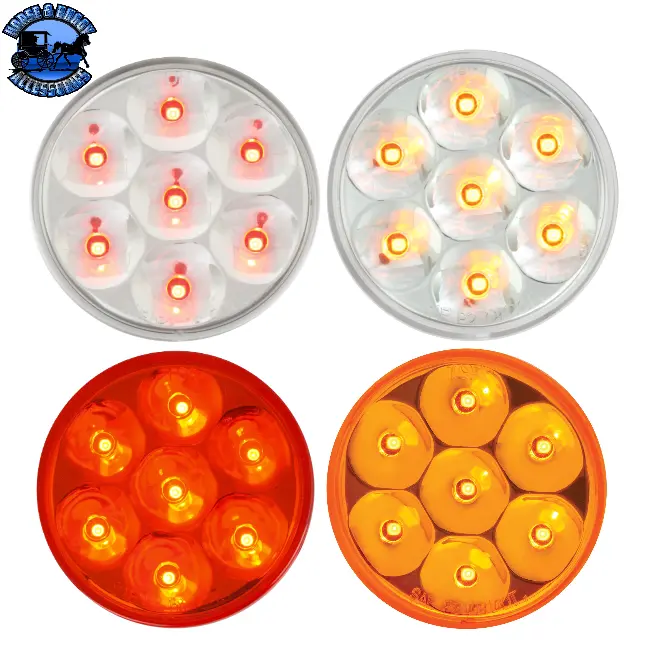 2-1/2" Pearl Led Marker Light (Choose A Color) 1