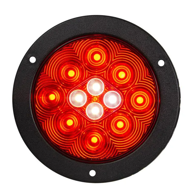 #76718 Combo Series 4" Combo Led Light, Red/ White/Clear 1